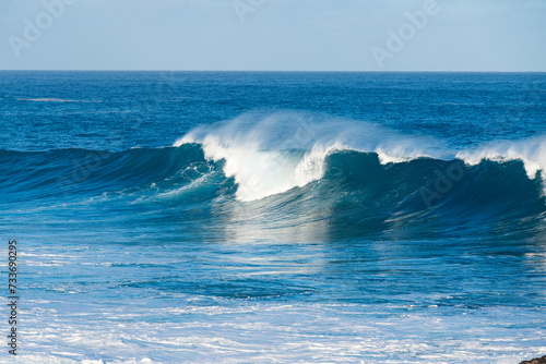 waves of the Atlantic Ocean