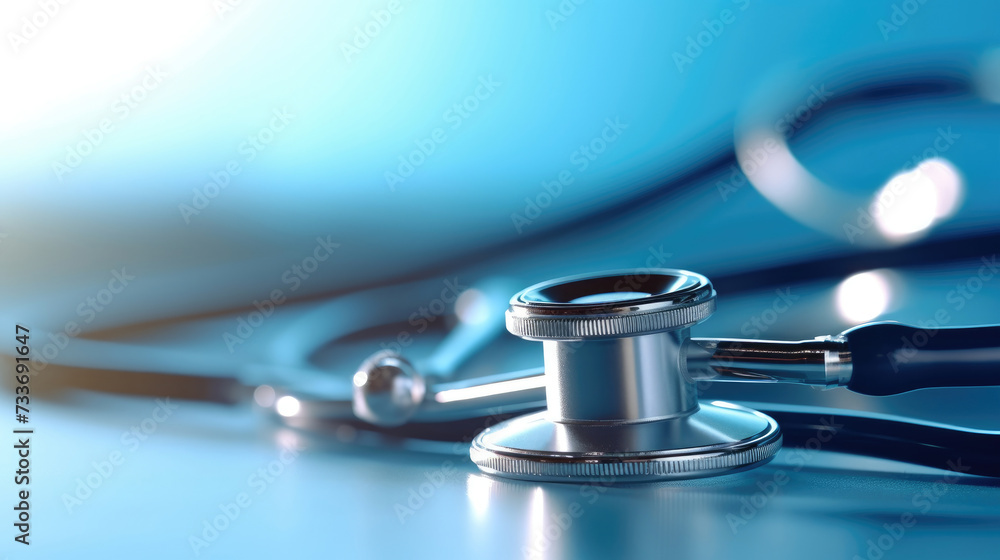 Close-up photo of stethoscope for medical doctor diagnosis on a pile of books Close-up photo of stethoscope for medical doctor diagnosis on a pile of books