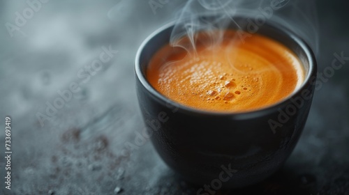Steaming Espresso Elegance