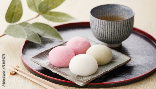 Japanese Mochi - Rice Cake or Mochigome Confectionary - Traditional Sweets from Japan - Presented in a Delightful and Tasteful Way