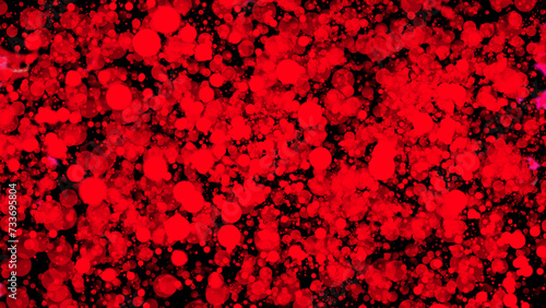 red and black background blood ink spray paper texture  © emumelo