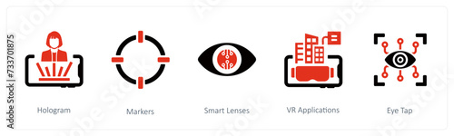 Hologram, markers and Smart Lenses