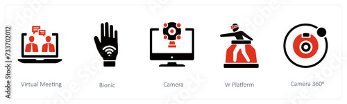 Virtual Meeting, bionic and Camera
