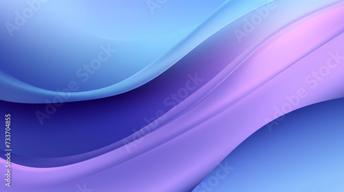 Abstract blue and purple wavy background with vibrant gradient hues