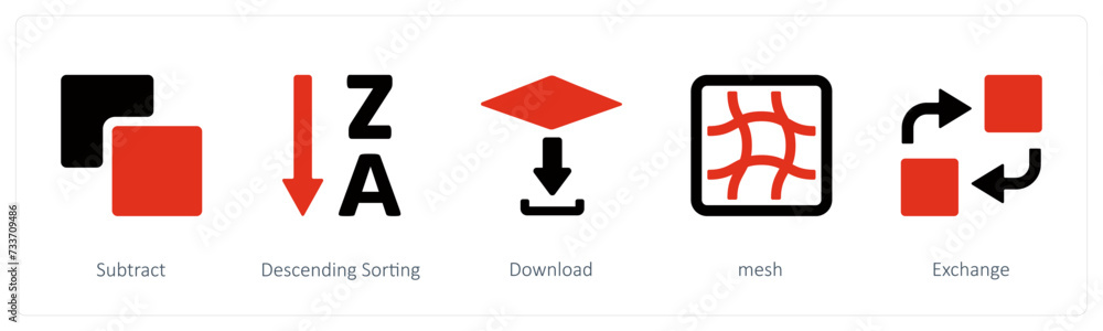 Subtract, Descending Sorting Subtract, Descending Sorting