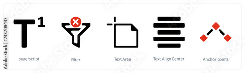 superscript, filter, Text Area