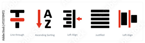 Line through, Ascending Sorting