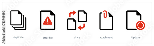 duplicate, error file, share