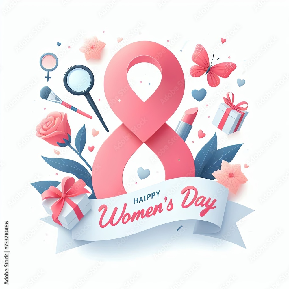 Fototapeta premium 8 march women's day