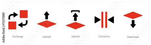 Exchange, Upload, Compress