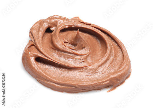 Wallpaper Mural Sample of tasty nut butter isolated on white Torontodigital.ca