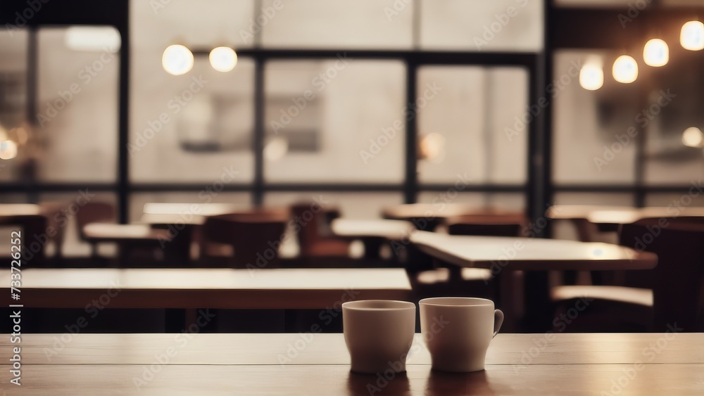 blurred background interior of a cafeteria in the morning blurred background interior of a cafeteria in the morning