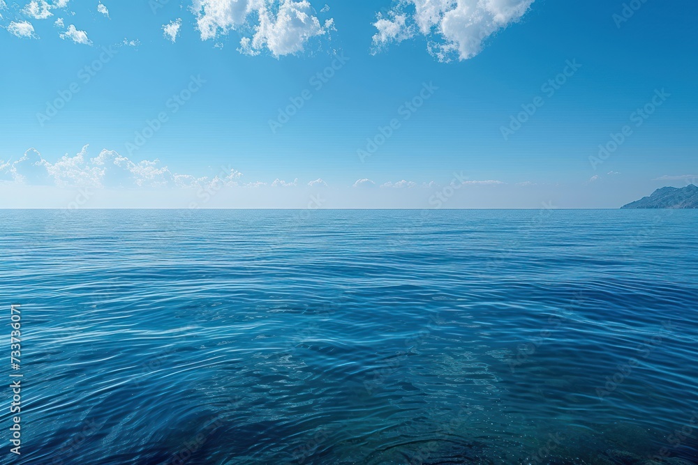 Obraz premium blue sea and sky