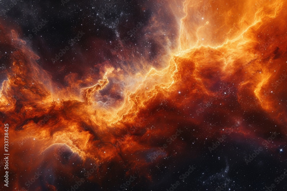 Obraz premium Abstract galaxy background 