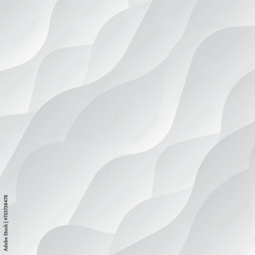 Fototapeta premium Abstract grey wave pattern background