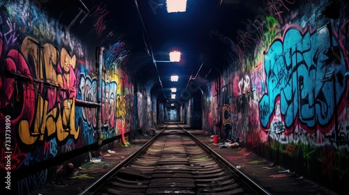train subway tunnel