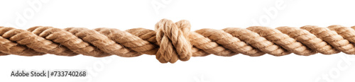 A rope isolated on transparent background.