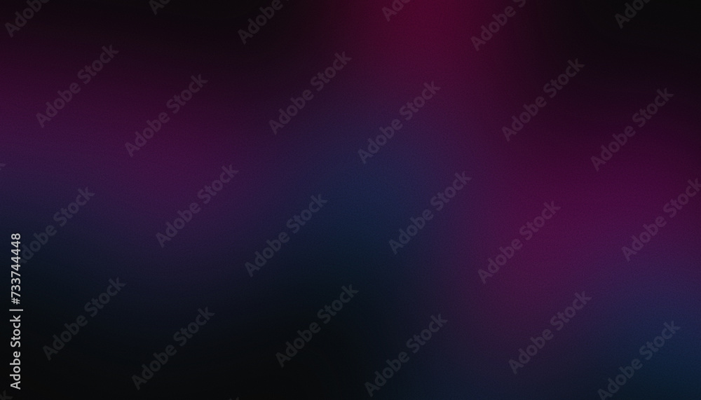 Dark blue and pink glowing grainy gradient background. Colorful noise texture backdrop for webpage header or banner. Dark blue and pink glowing grainy gradient background. Colorful noise texture backdrop for webpage header or banner.
