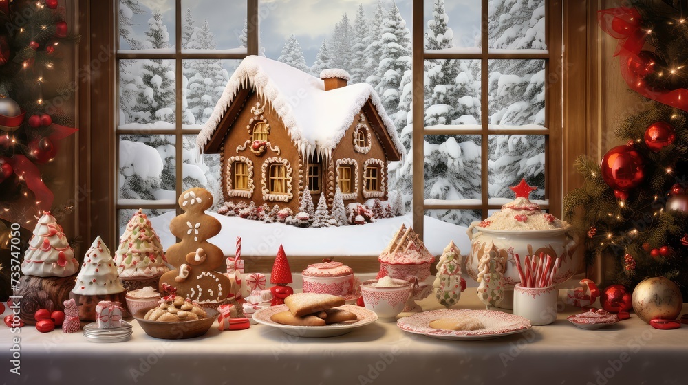 spices gingerbread holiday