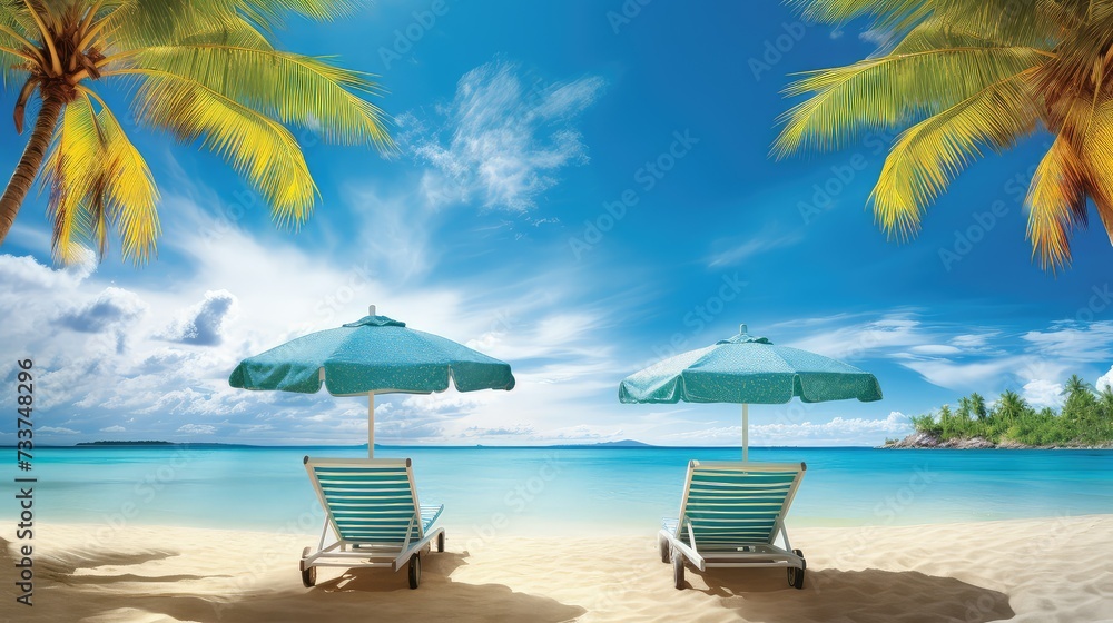 Obraz premium adventure holiday template