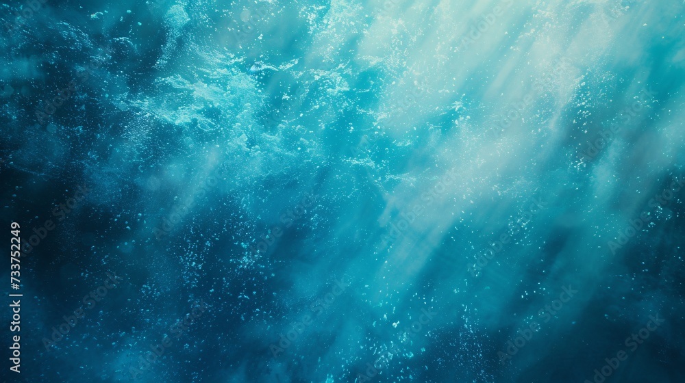 A teal aquatic world texture backdrop. A teal aquatic world texture backdrop.
