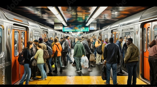 metro subway nyc cap photo