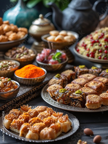 Experience the holy month of Ramadan with Iranian delicacies, prayers, and greetings for Eid Mubarak.