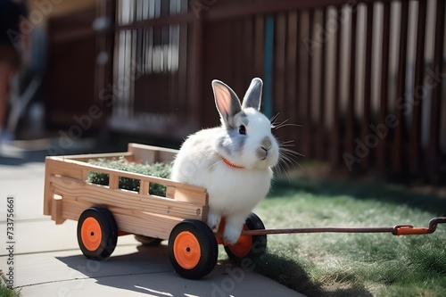 Cruisin for Carrots Bunnys Easter Egg Delivery photo