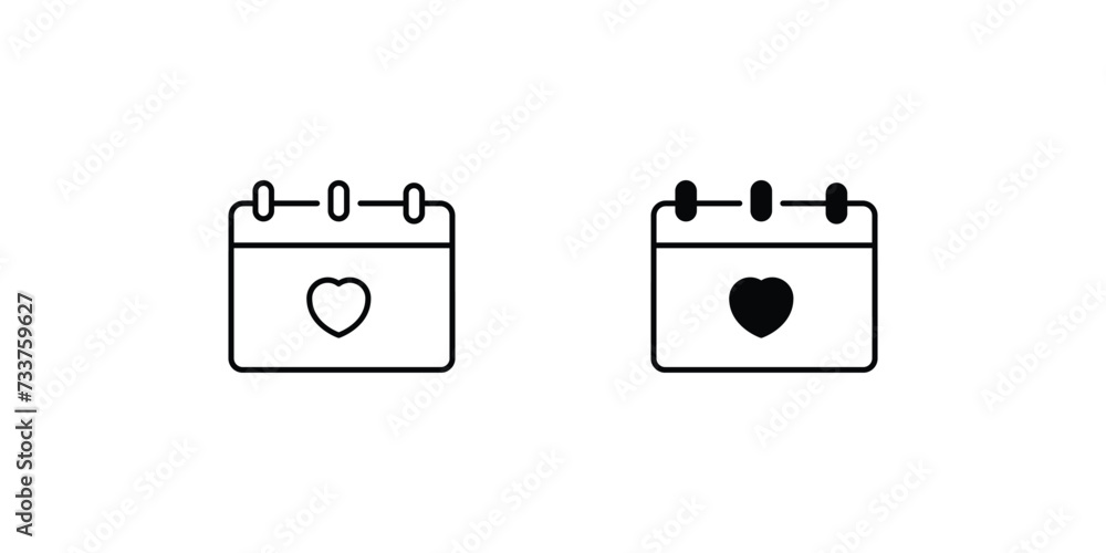 calender icon with white background vector stock illustration calender icon with white background vector stock illustration