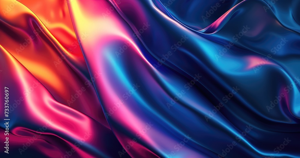 vivid abstract silk flow. abstract background