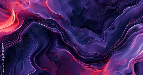ethereal rose and navy waves. abstract background