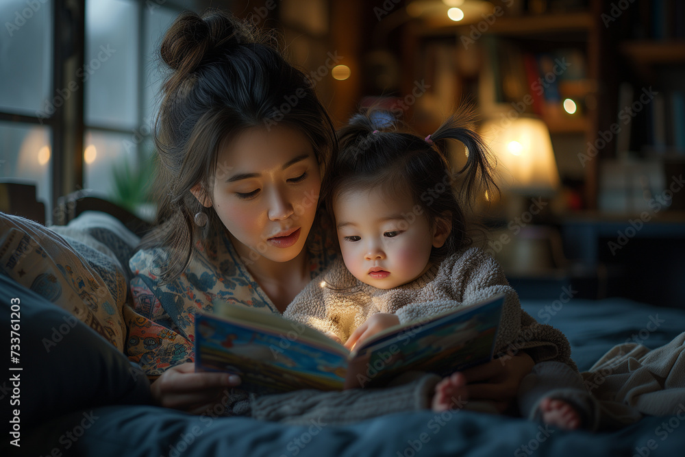 mother and child reading mother and child reading
