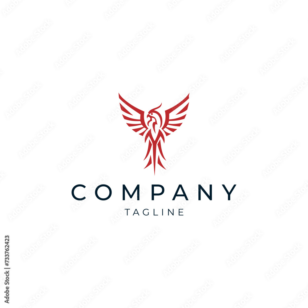 Bird logo design icon template Bird logo design icon template