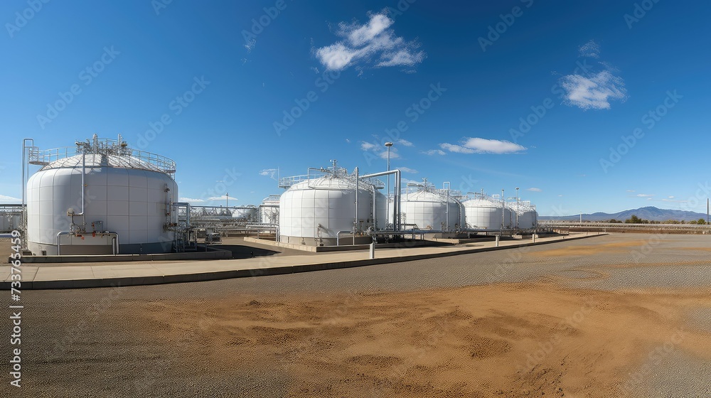 Obraz premium energy propane farm