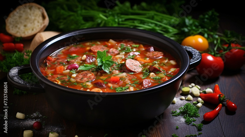 Minestrone soup