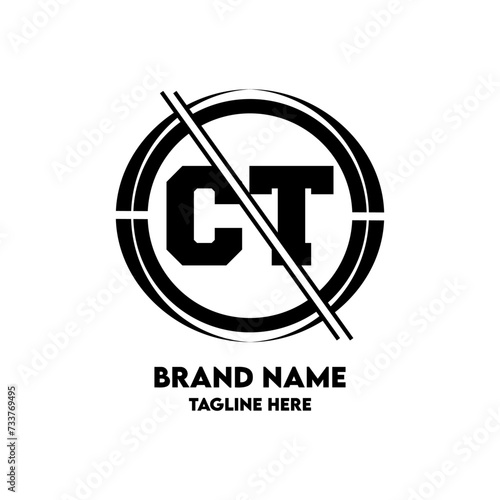 CT Logo Design And Monogram logo
