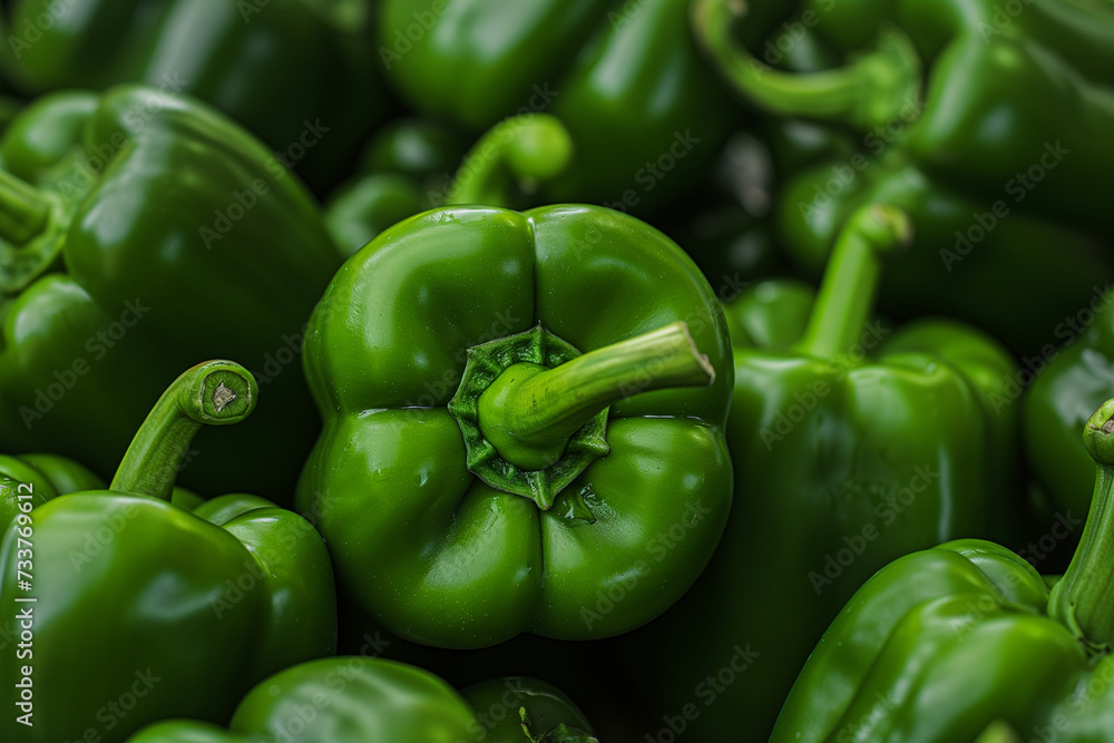 green bell peppers