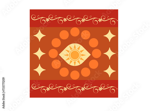 Fresh and beautiful striped fabric, beautiful striped background
  abstract lines flowers geometric shapes  basic form  continuous background, design for printing, weaving
