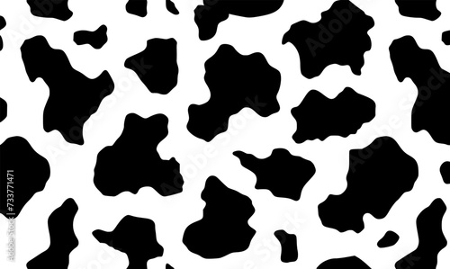 dairy cows / dalmation skin seamless pattern vector, for wallpaper, background or patterns, fabric motifs