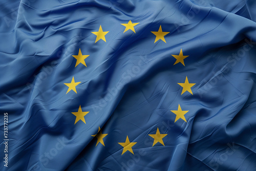 flag of european union © Anastasiia Trembach