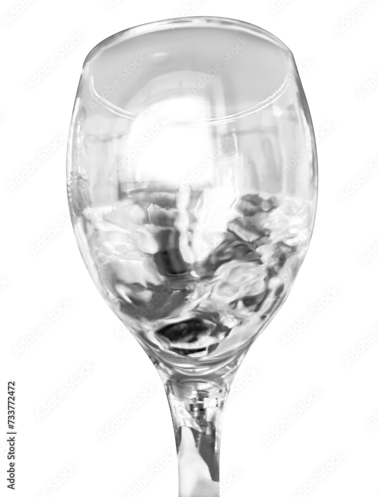 Glass of water transparent background Glass of water transparent background