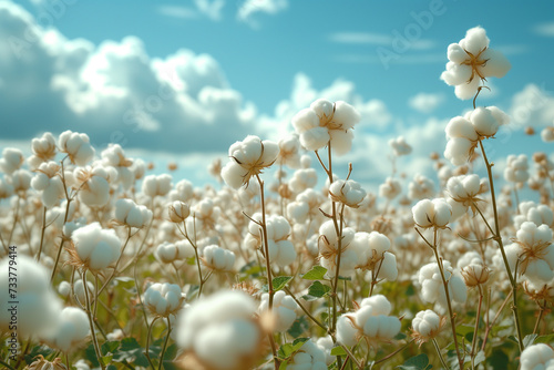 cotton in the field