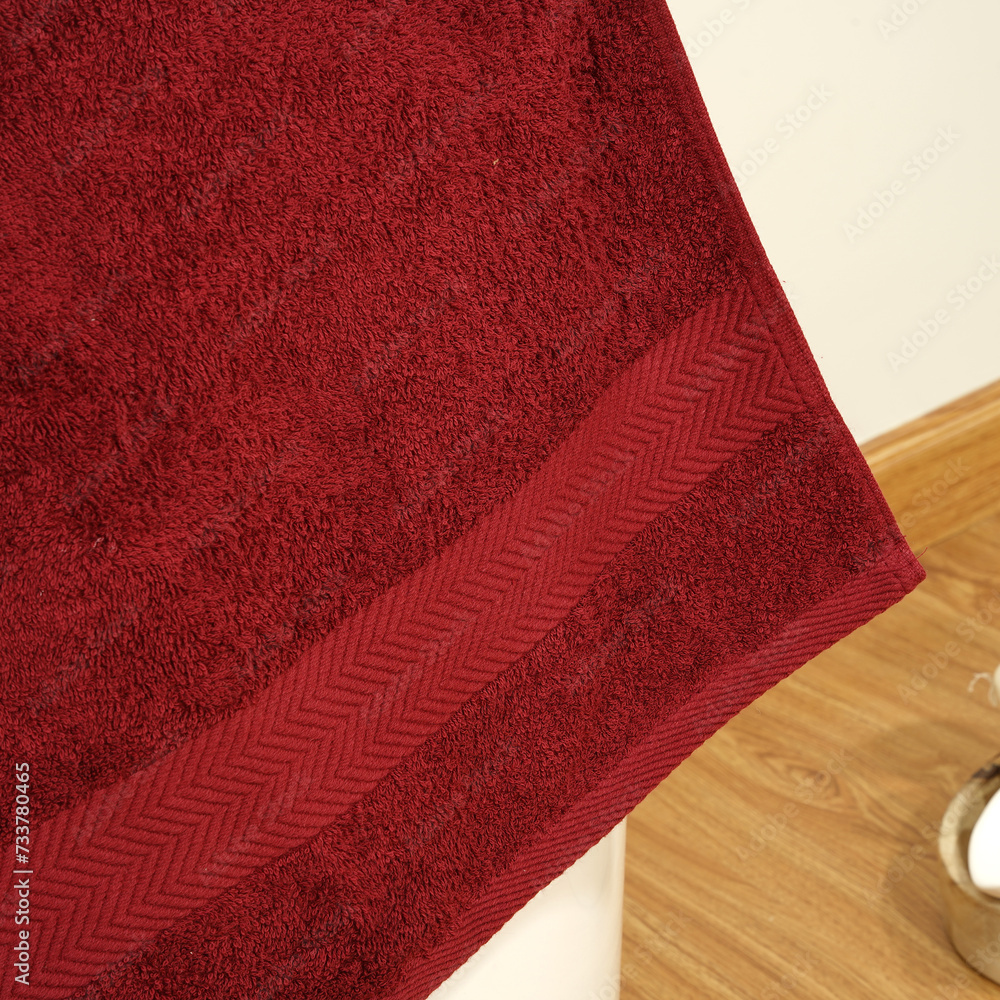 Towel On A Bathtub Towel On A Bathtub