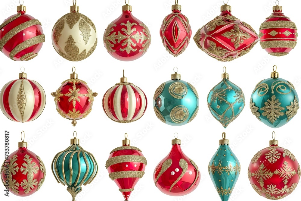 set of christmas balls set of christmas balls