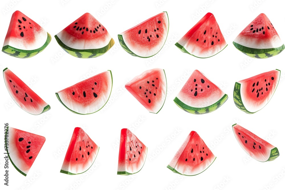 set of watermelon set of watermelon