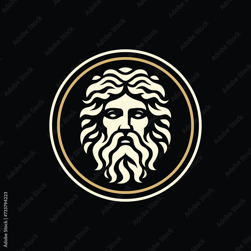 Zeus God Modern Elegant Logo