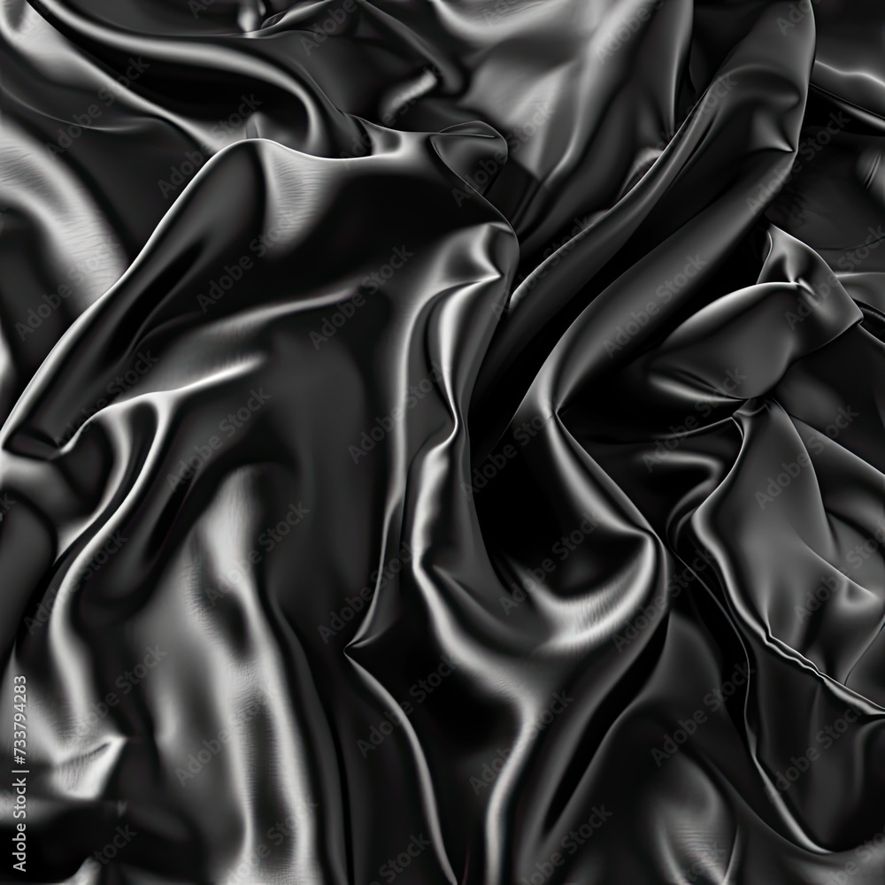 black and white Silk texture