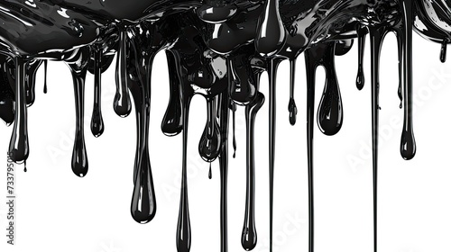Dripping Details Emphasize fluidity and motion
