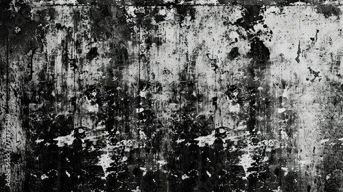 Wallpaper Mural Grunge texture black and white Torontodigital.ca