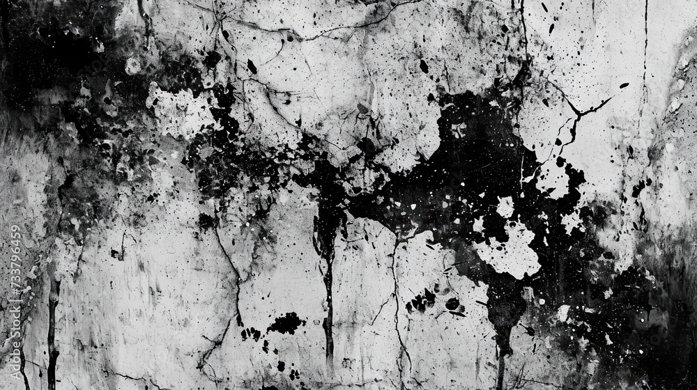 Fototapeta premium Grunge texture black and white
